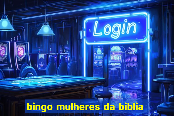 bingo mulheres da biblia